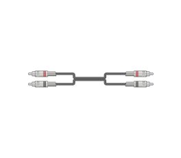 Citronic Twin RCA-Twin RCA Audio Cable 6.0m