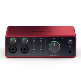 Focusrite Scarlett 4i4 4th Gen USB Audio Interface