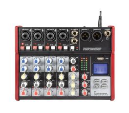 Citronic CSM-6 Mixer with USB / Bluetooth Player