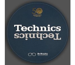 Dr Suzuki Vs Technics Limited Edition 50th Anniversary 12” Slipmats - Blue