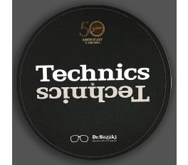 Dr Suzuki Vs Technics Limited Edition 50th Anniversary 12” Slipmats - Black