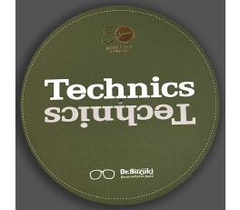 Dr Suzuki Vs Technics Limited Edition 50th Anniversary 12” Slipmats - Green