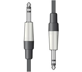 Citronic Classic Audio Lead 6.3mm Jack - 6.3mm Jack 3.0m 190.003UK