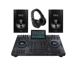 Denon DJ Prime 4+ T8V and HDJ-X5 Package Deal