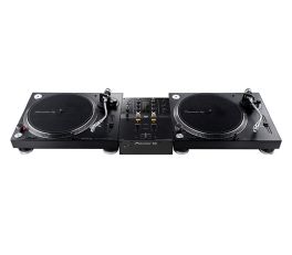 Pioneer DJ PLX-500 Turntable and DJM-250Mk2 DJ Equipment Package