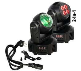 Ibiza Light MH-ASTRO-WASH Dual DMX Moving Head