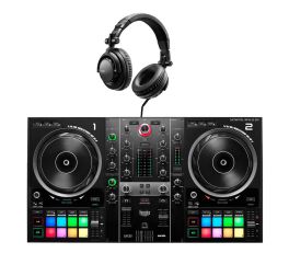 For a limited time, receive a free pair of Hercules HDP DJ 45 Headphones valued at £27.99 with your purchase of the Inpulse 500 DJ Controller.