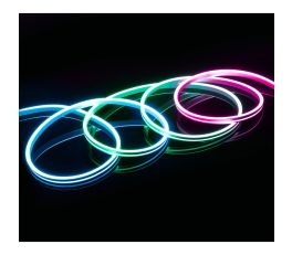 Ibiza Light LLS500RGB-NEON-PACK RGB Neon Led Strip set IP65 - 5m