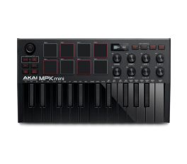 Akai MPK Mini MK3 Top View - Black