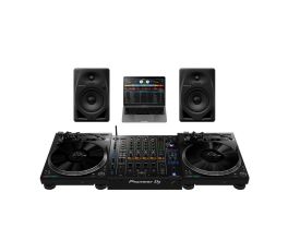 Pioneer DJ PLX-CRSS12, DJM-A9 and DM-50D Hybrid Turntable Bundle