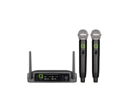 Q-Audio QWM-11 V2
Dual UHF Wireless Handheld Microphone System, Fixed Frequency