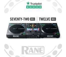 RANE Seventy-Two MK2 and Twelve MK2 Digital DJ Equipment Package