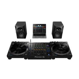 Pioneer DJ PLX-CRSS12, DJM-A9 and VM-50 Hybrid Turntable Bundle