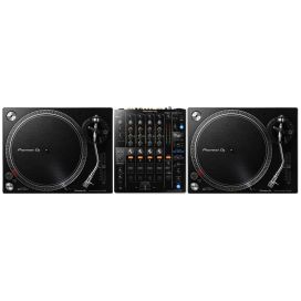 Pioneer DJ PLX-500 Turntable and DJM-750mk2 DJ Equipment Package