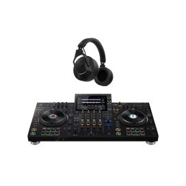 AlphaTheta XDJ-AZ DJ System and HDJ-F10 Headphone Bundle