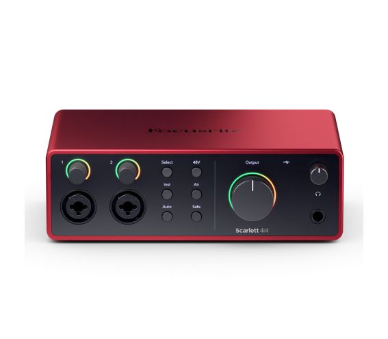 Focusrite Scarlett 4i4 4th Gen USB Audio Interface