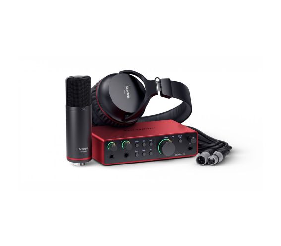 Focusrite Scarlett 2i2 Studio Bundle (4th Gen)