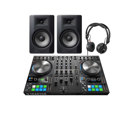 Native Instruments Traktor S4MK3 DJ Equipment Bundle