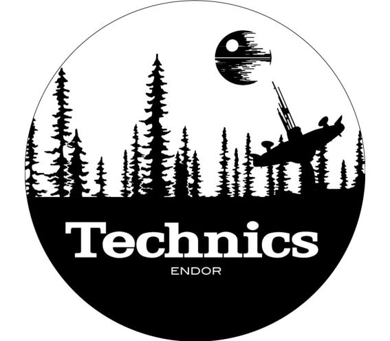 Technics x Magma Slipmats (Pair) Starwars Endor