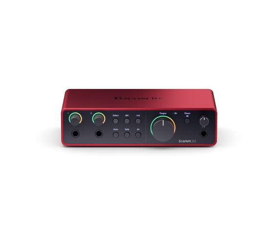 Focusrite Scarlett 2i2 4th Gen USB Audio Interface main image