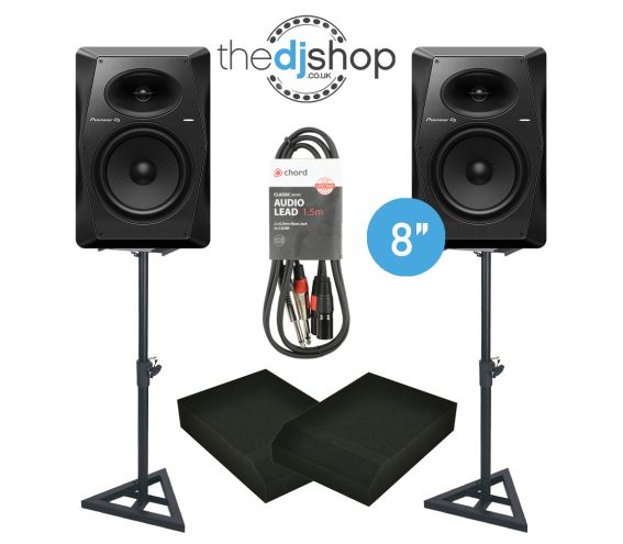 Pioneer VM-80 Monitor Speaker Bundle 4