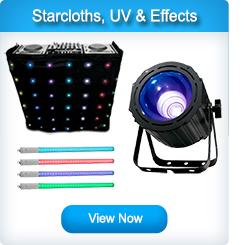 Starcloths, UV and Effects