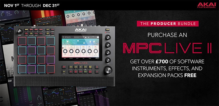 Akai MPC Live II promotion